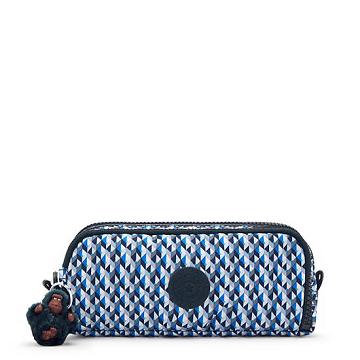 Kipling Gitroy Klassieke Printed Pencil Case Tassen Blauw | BE 1899VR